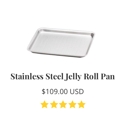stainless steel jelly roll pan